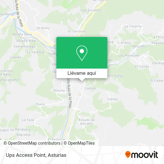 Mapa Ups Access Point