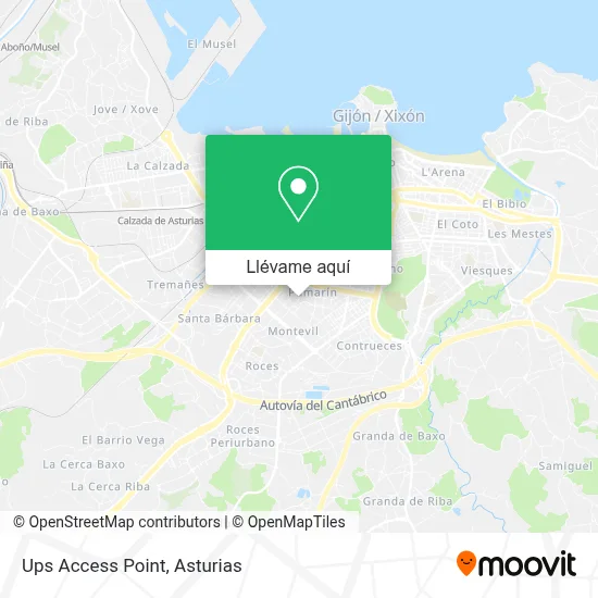 Mapa Ups Access Point