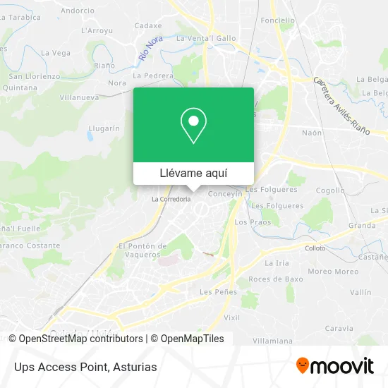 Mapa Ups Access Point