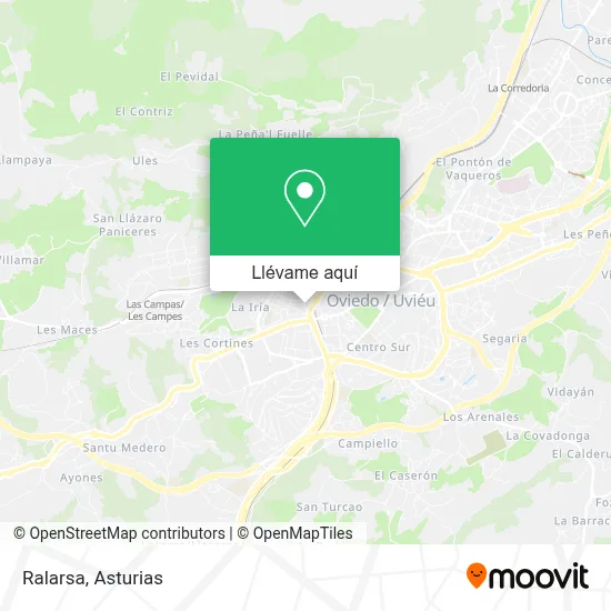 Mapa Ralarsa