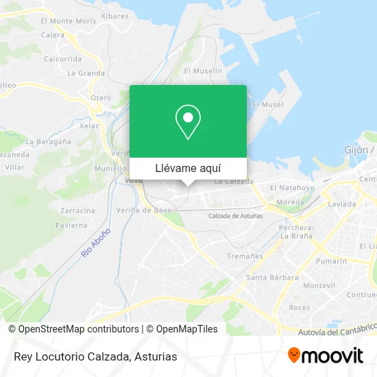 Mapa Rey Locutorio Calzada