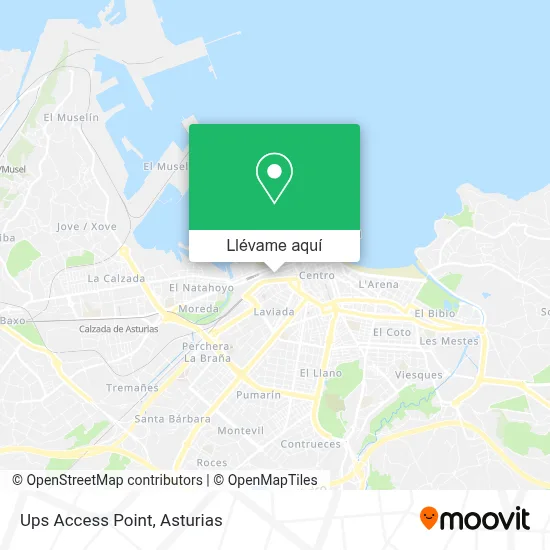 Mapa Ups Access Point