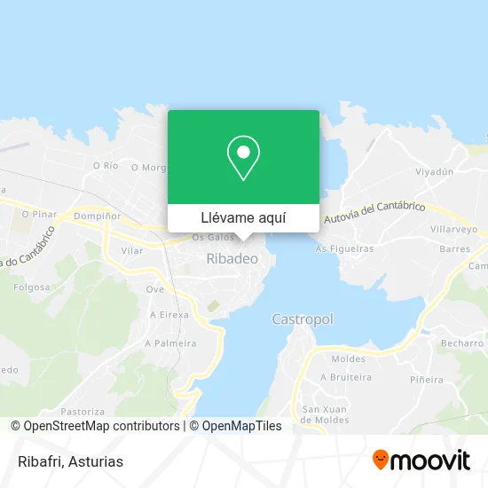 Mapa Ribafri