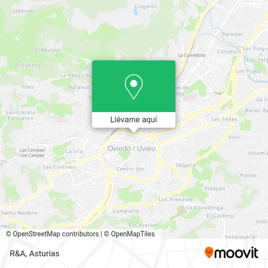 Mapa R&A