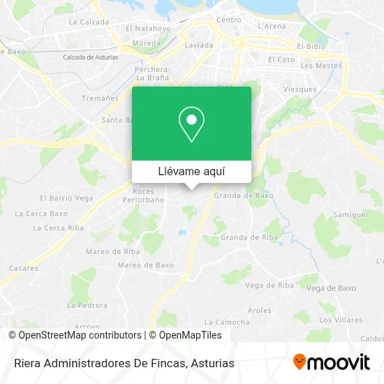 Mapa Riera Administradores De Fincas