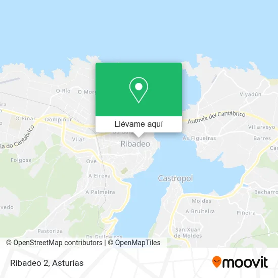 Mapa Ribadeo 2