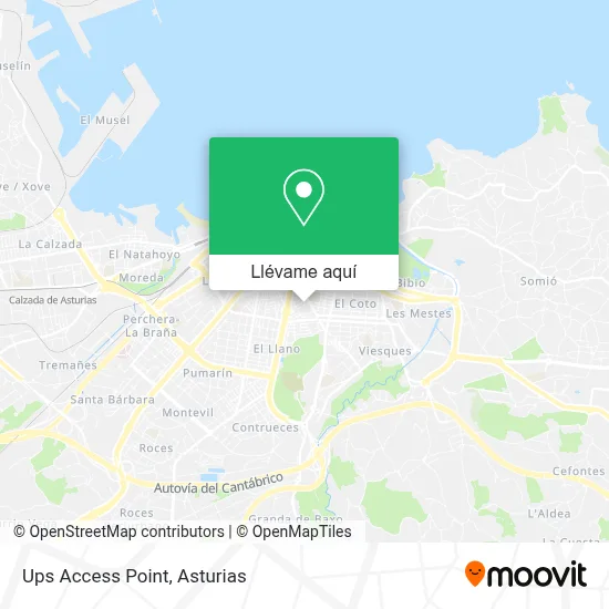 Mapa Ups Access Point
