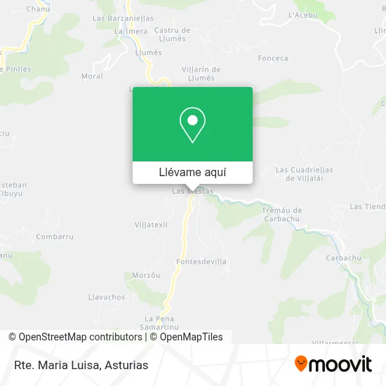 Mapa Rte. Maria Luisa