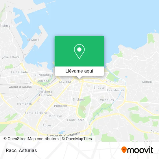 Mapa Racc
