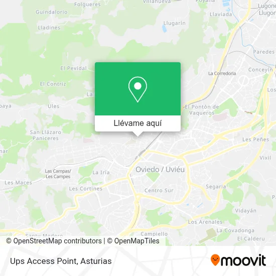 Mapa Ups Access Point