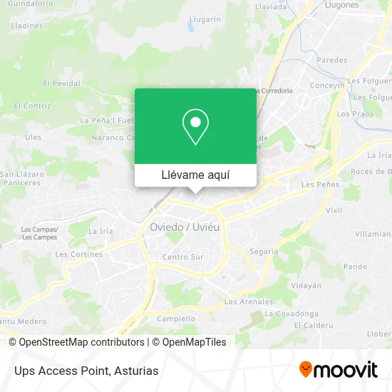 Mapa Ups Access Point