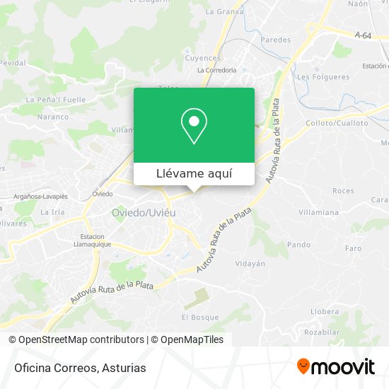 Mapa Oficina Correos