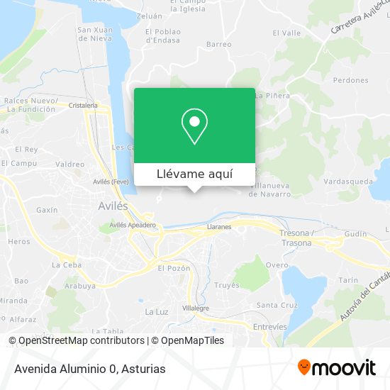 Mapa Avenida Aluminio 0
