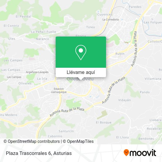 Mapa Plaza Trascorrales 6