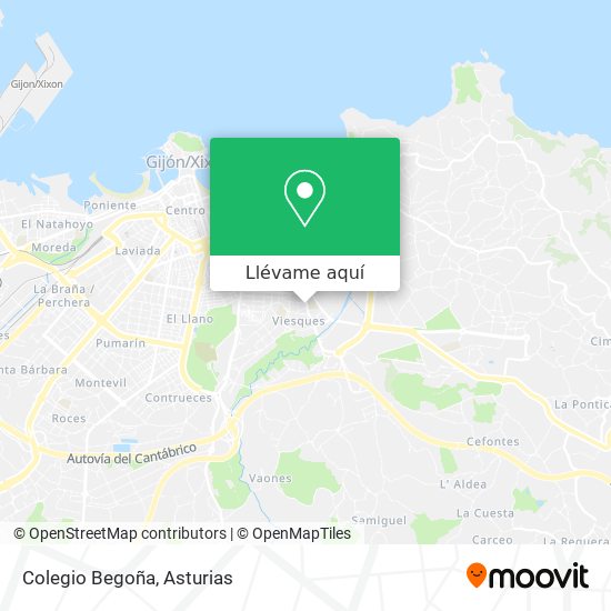 Mapa Colegio Begoña