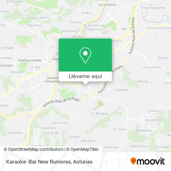 Mapa Karaoke- Bar New Rumores