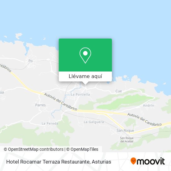 Mapa Hotel Rocamar Terraza Restaurante