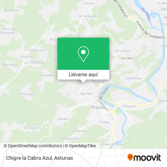 Mapa Chigre la Cabra Azul