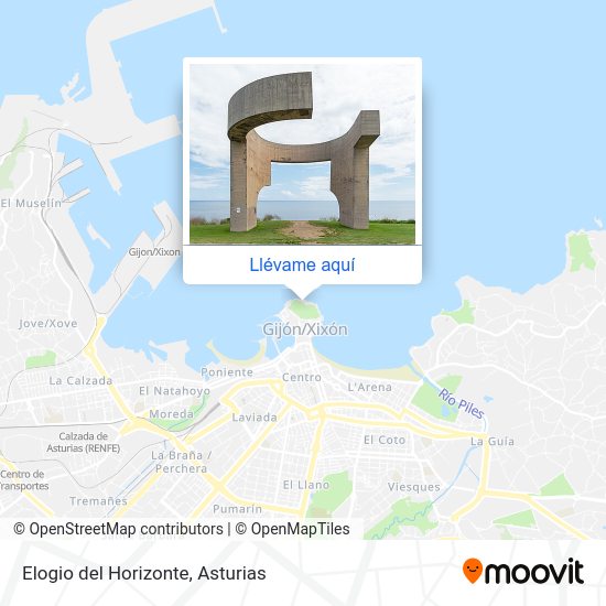 Mapa Elogio del Horizonte