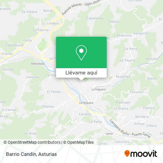 Mapa Barrio Candín