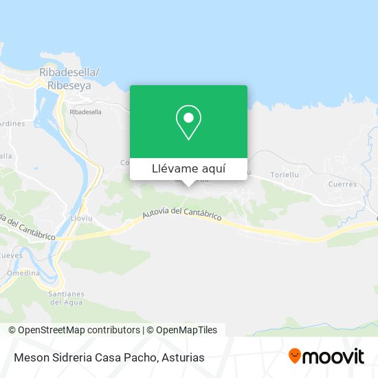 Mapa Meson Sidreria Casa Pacho