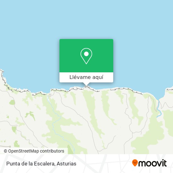 Mapa Punta de la Escalera