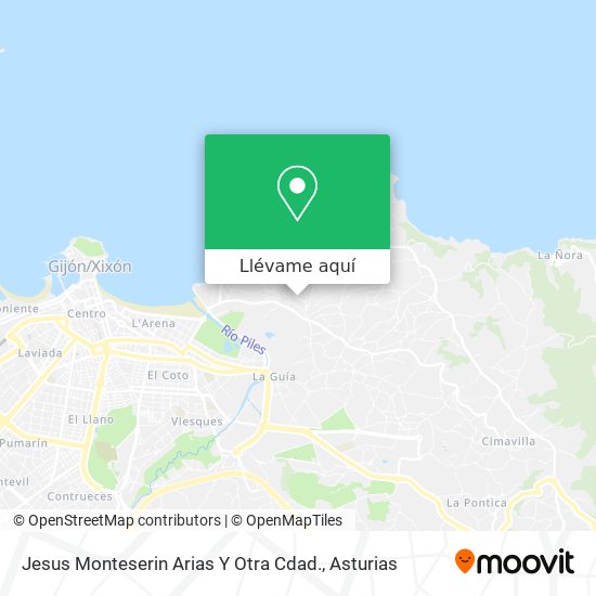 Mapa Jesus Monteserin Arias Y Otra Cdad.
