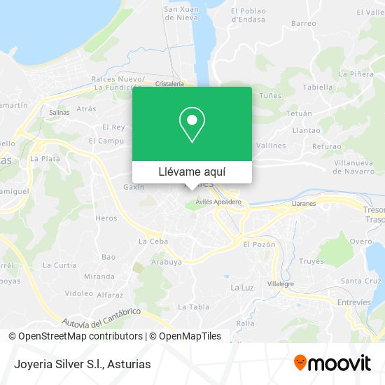 Mapa Joyeria Silver S.l.