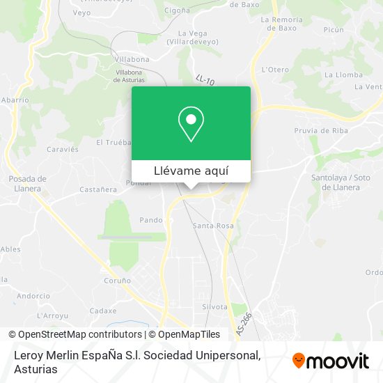 Mapa Leroy Merlin EspaÑa S.l. Sociedad Unipersonal