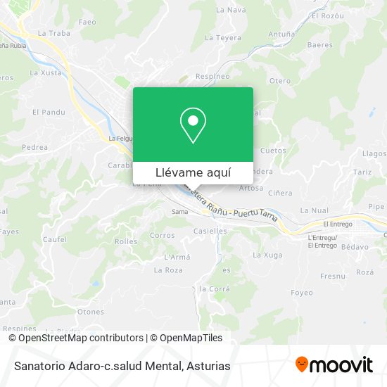 Mapa Sanatorio Adaro-c.salud Mental