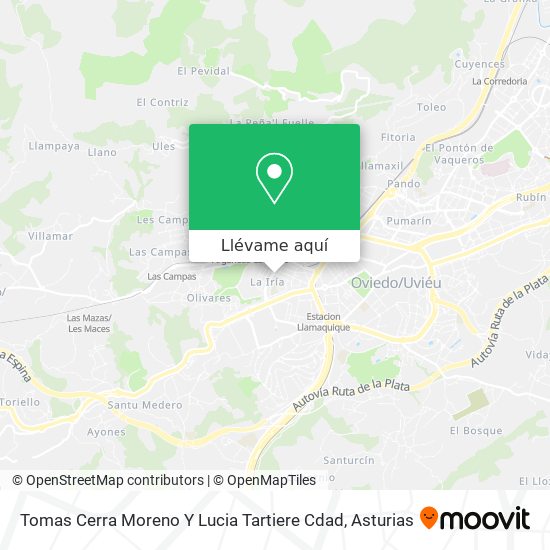 Mapa Tomas Cerra Moreno Y Lucia Tartiere Cdad