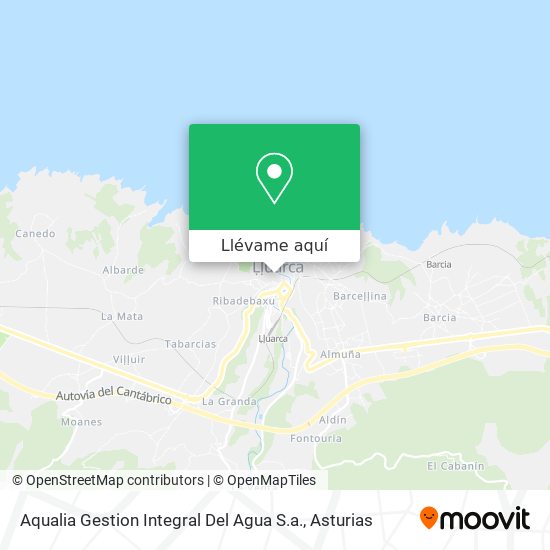 Mapa Aqualia Gestion Integral Del Agua S.a.
