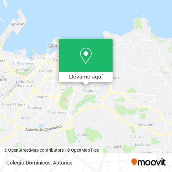 Mapa Colegio Dominicas