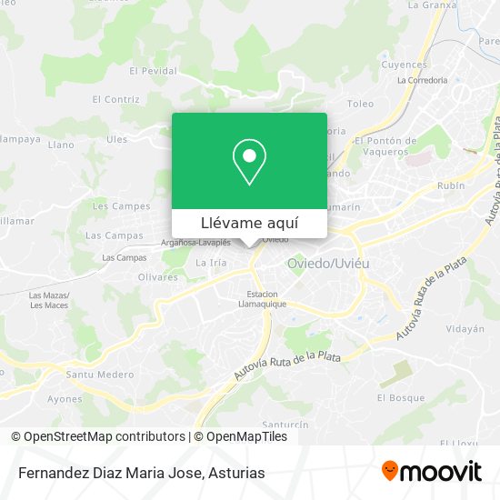 Mapa Fernandez Diaz Maria Jose