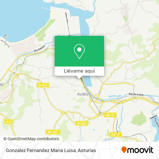 Mapa Gonzalez Fernandez Maria Luisa