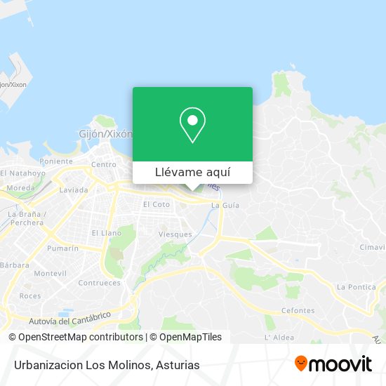 Mapa Urbanizacion Los Molinos