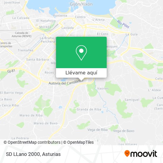 Mapa SD LLano 2000