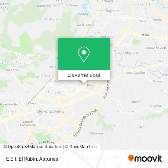 Mapa E.E.I. El Rubín