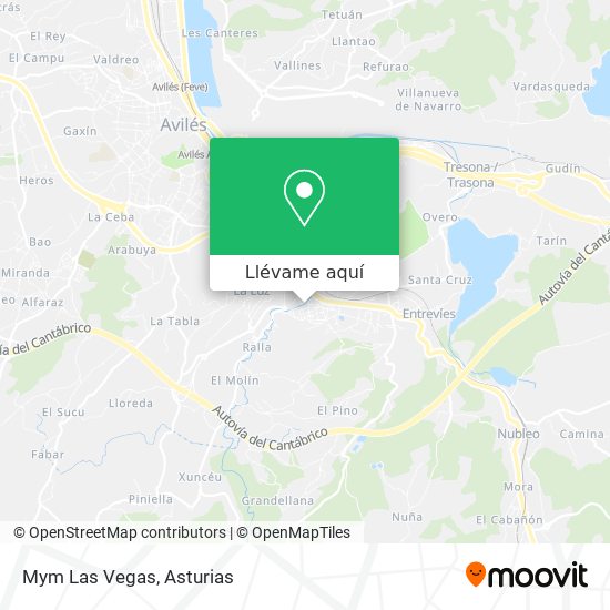 Mapa Mym Las Vegas