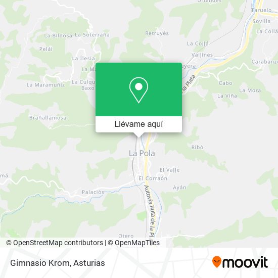 Mapa Gimnasio Krom