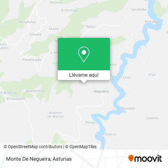 Mapa Monte De Negueira
