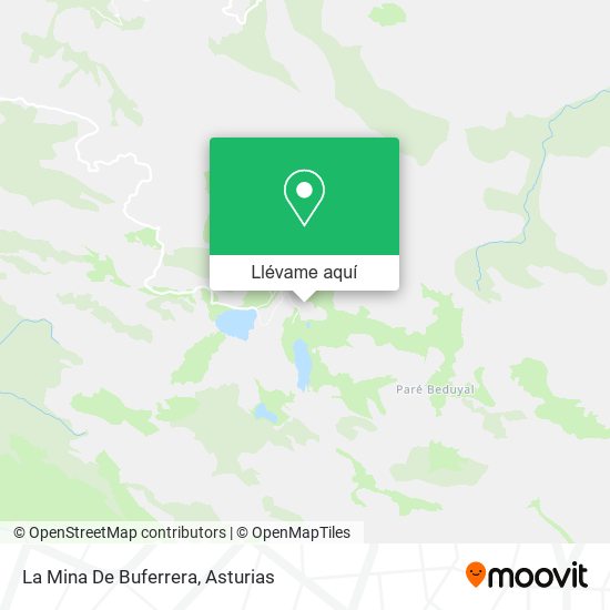 Mapa La Mina De Buferrera