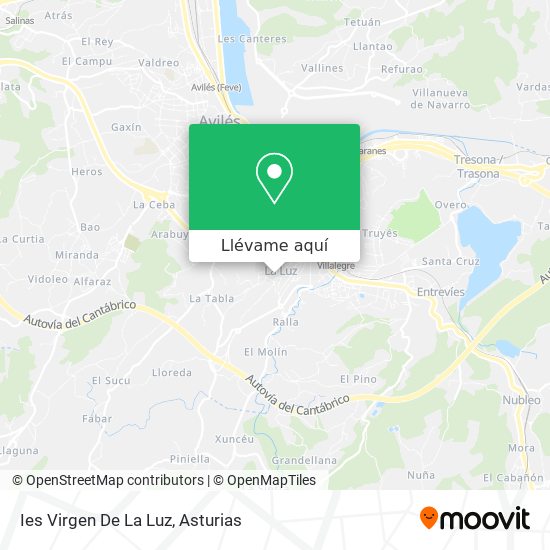Mapa Ies Virgen De La Luz