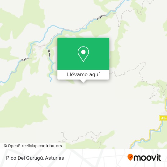 Mapa Pico Del Gurugú