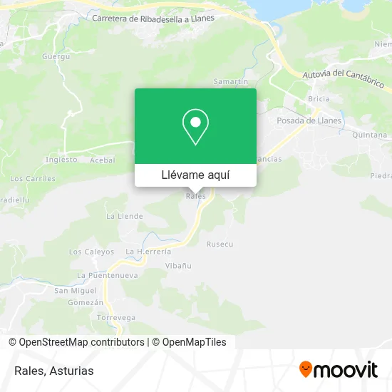 Mapa Rales