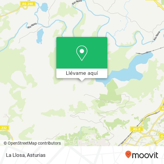 Mapa La Llosa