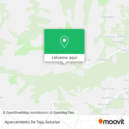Mapa Aparcamiento De Taja