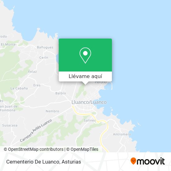 Mapa Cementerio De Luanco