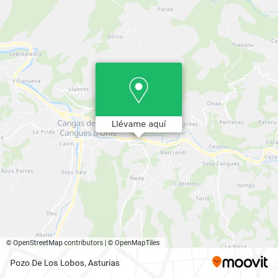 Mapa Pozo De Los Lobos