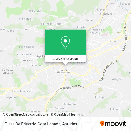 Mapa Plaza De Eduardo Gota Losada